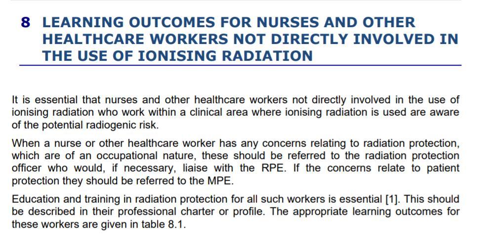 Radiation Protection