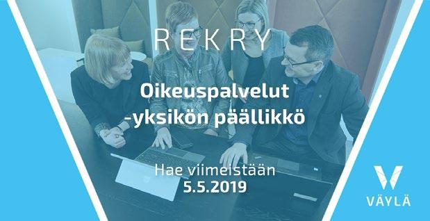 REKRYTOINTI- POHJAT Esimerkkejä Väylän rekrytoinneissa