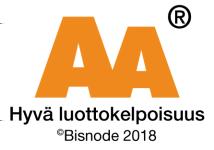 Sivu 1 / 4 Yritysraportin tiedot Raportin hakupäivämäärä 02.07.2018 Raportti voimassa asti 08.09.