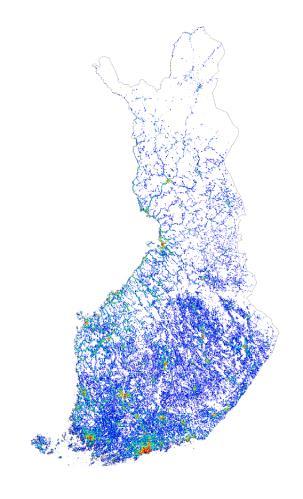 /t Tieliikenteen hiukkaspäästöt, PK-seutu Simuloitu muutos