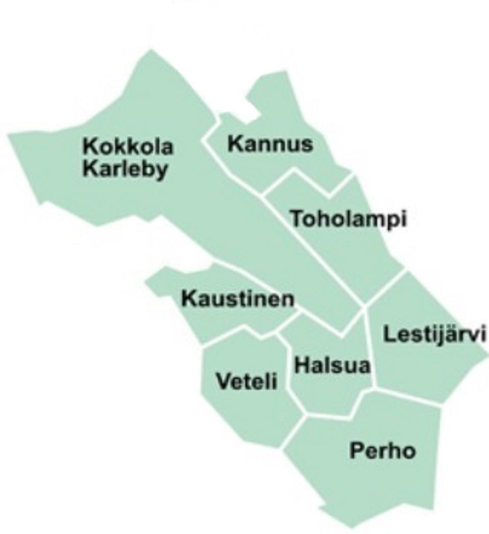 Keski-Pohjanmaan Perhekeskusten toimipisteet (sote) ja kohtaamispaikat 01/19 KOKKOLAN PERHEKESKUS KOKKOLA (päätoimipiste) Soite hyvinvointipalvelukeskus Villan perhekeskus Koivuhaan Soite-asema