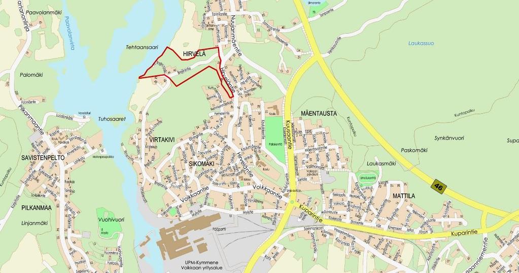 kaupunginosan 22, Voikkaa, korttelit 65, 67, 84, 208-210 sekä lähivirkistys- ja katualueet Asemakaava 22/010 Diaari / TELA 765/10.02.