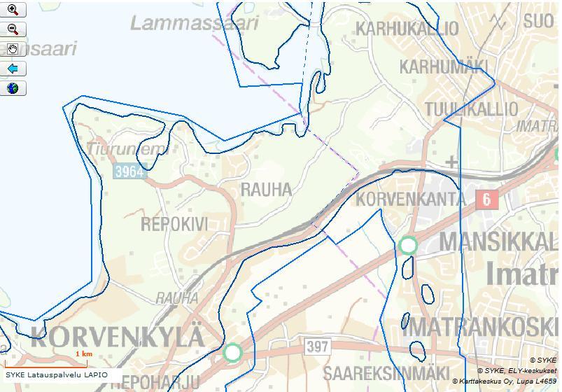 Lampsiinojan on todettu tulvivan aika-ajoin alajuoksulla. Kuvassa 8 on esitetty puron keskimääräiset vuorokausivirtaamat. 5 2.