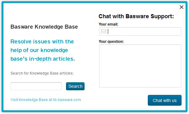 10 Ota yhteyttä Baswaren asiakastukeen Jos et löydä etsimääsi tietoa tästä ohjetekstistä, tutustu käytönaikaiseen ohjeeseen.