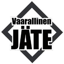 Vaarallinen jäte Pidä kodin vaaralliset jätteet erillään muista jätteistä. Älä sekoita eri laatuisia vaarallisia jätteitä keskenään.