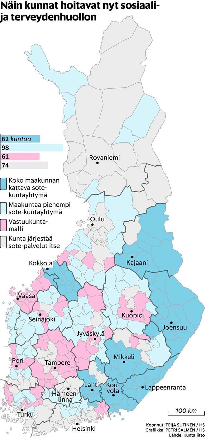 Etelä-Pohjanmaa Kanta-Häme Keski-Suomi Lappi