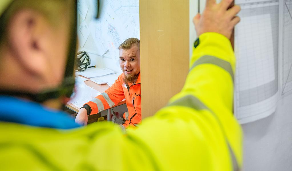 Suunnittelu etenee yhteistyössä vastaavan työnjohtajan ja mahdollisesti työmaainsinöörin kanssa.