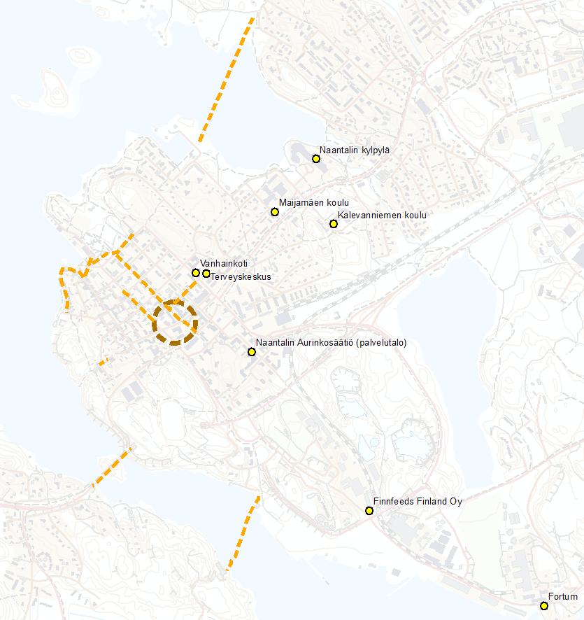 TIEDOSSA OLEVAT SANEERAUSKOHTEET Fleminginkatu Rantakatu Maariankatu Mannerheiminkatu Lappalaistenkatu Saneerataan v.