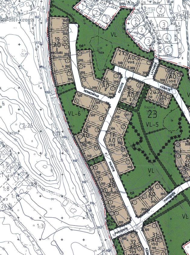 Suunnittelualue sijaitsee asemakaavoitettavaksi tarkoitetulla asuntoalueella (A).