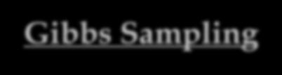Gibbs Sampling Similar to EM, but some important differences At each iteration pick one site on each seq, chosen by its probability, to update PWM Not