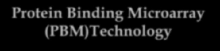 Protein Binding Microarray
