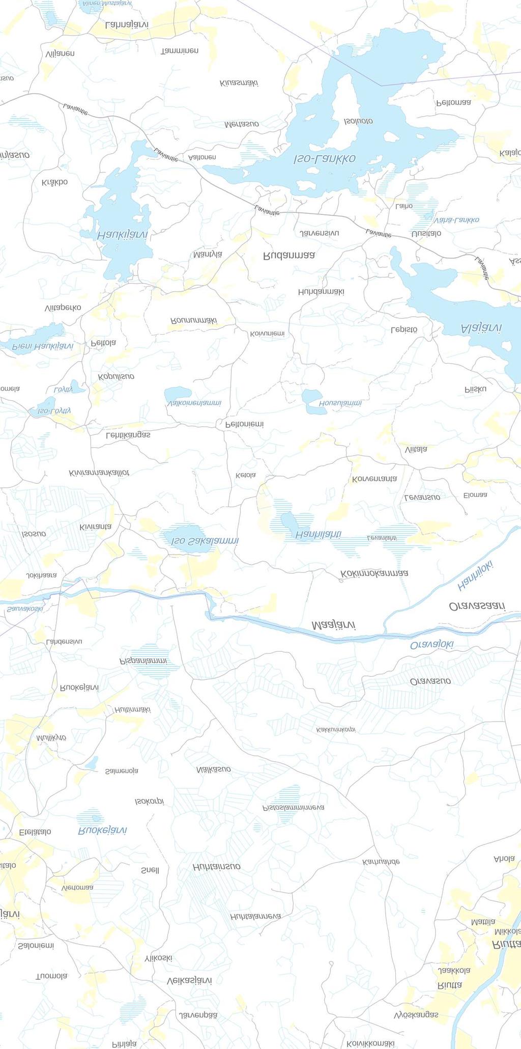 (HALKAISIJA) SUUNNITELTU VIEMÄRI (HALKAISIJA) SUUNNITELTU JÄTEVEDENPUMPPAAMO RAKENNETTU JÄTEVEDENPUHDISTAMO
