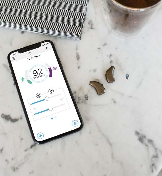 Paremmin kuuleminen on aivojen ja kehon hyvinvointia Premium tasoisten Livio AI -kojeiden ainutlaatuisten sensorien avulla voit tarkkailla kehon