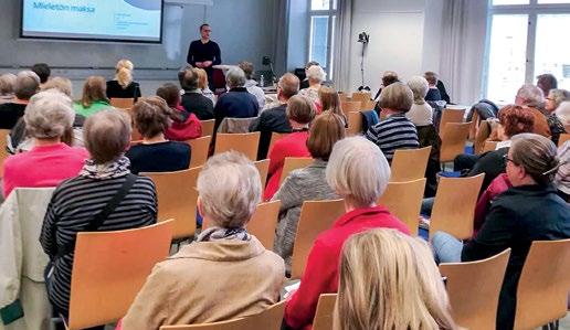 Helsingin luennon voi katsoa vielä liiton Youtube-kanavalta osoitteesta www.youtube.com/munuaisjamaksaliitto. Lisäksi liitto järjesti koulutuksen hoitohenkilökunnalle perjantaina Helsingissä.