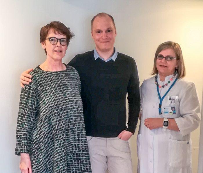 Sairastuneen ei tarvitse selviytyä yksin Sairaus tuo mukanaan monenlaista huolta, jonka vähentämiseksi ei aina riitä ainoastaan sairauden hoito.