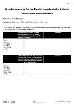 Instructions Supporting materials Purpose Illustration of the tool INTRODUCTION Business model development toolkit The business model development toolkit consists of a set of exercises