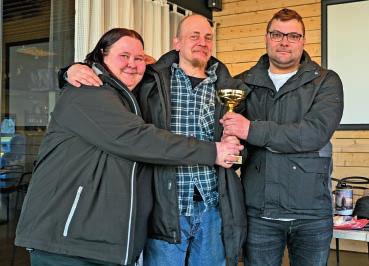 Lehtikankaan joukkueen yhteispisteet olivat 1250. Kakkossijan nappasi Lohtajan joukkue eli Raili Salonen, Seppo Korhonen ja Asko Valtanen.