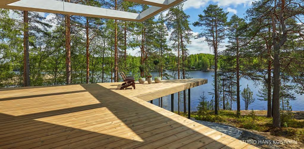 ThermoWood Puutavaran lämpökäsittelyssä käytetään vain vesihöyryä ja korkeaa