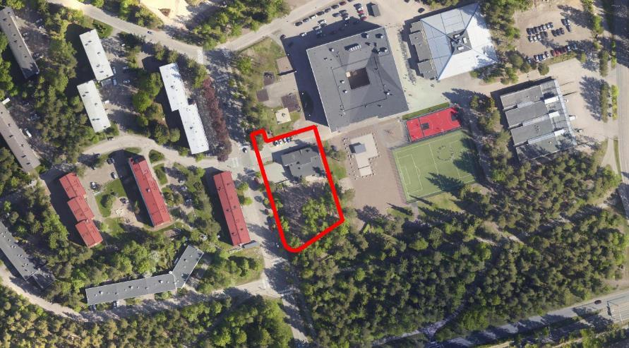 Nykytilanne Suunnittelualue sijaitsee Käpylän kaupunginosassa noin 1,5 kilometriä Kouvolan keskustasta koilliseen.