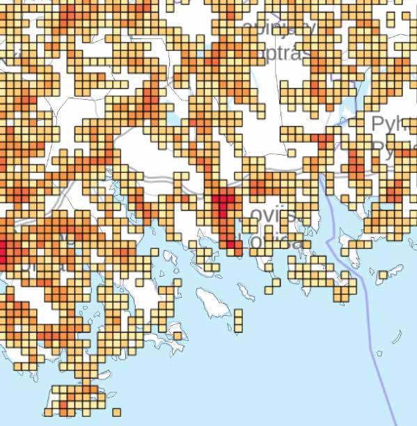 Joukkoliikenteen edellytykset Loviisan kaupunki koostuu useista eri puolille kaupunkia sijoittuvista kylistä, minkä vuoksi myös väestö on jakautunut hajanaisesti. Myös välimatkat ovat pitkiä.