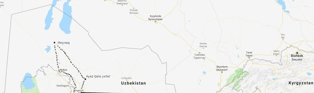 4 Viimeinen kuulutus Uzbekistanin matkalle Matkalle on ilmoittautunut 16 lähtijää. Kahdeksan on vielä tilaa, viimeinen ilmoittautumispäivä on 15.6. 1.1 STY Opintomatka Uzbekistan 19.-30.9.2019 10 päivää 19.