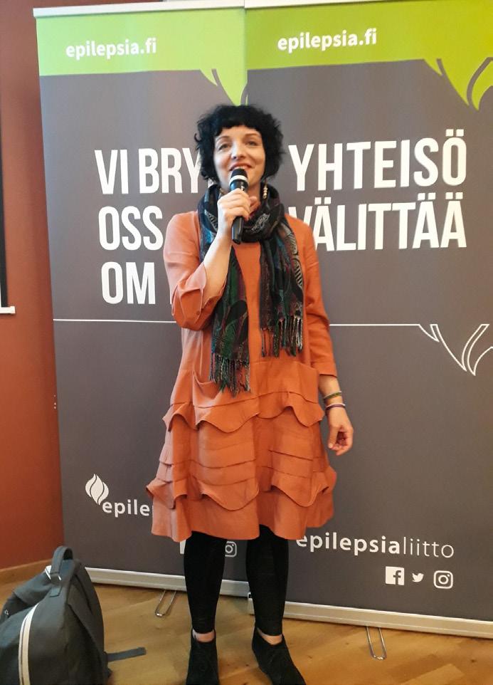 Vaikuttajafoorumissa 5.10.2018 Kaisa Kuurne. Edunvalvontaa ja vaikuttamistoimintaa Toimimme useissa verkostoissa tuoden esiin epilepsiaa sairastavien arjen haasteita ja kokemuksia.