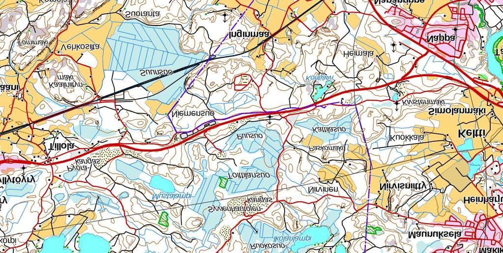 RUOKOSUON VEDENOTTAMO, MAKSIMIKAPASITEETTI 1500 M3/D SELITE: RAKENNETTU/KYMIRING JÄTEVESIJOHTO POHJAVEDEN HAVAINTOPUTKIA RAKENNETTU/KYMIRING VESIJOHTO RAKENNETTU/KYMIRING PAINEVIEMÄRI SUUNNITELTU