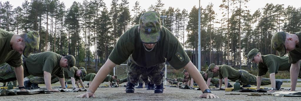 sivu 6 Kunnon kohottaminen Hyväkuntoisena palveluksen suorittaminen onnistuu paremmin. Kunnon kohottaminen ei ole vielä myöhäistä, mutta se kannattaa aloittaa heti, oma lähtötasosi huomioiden.