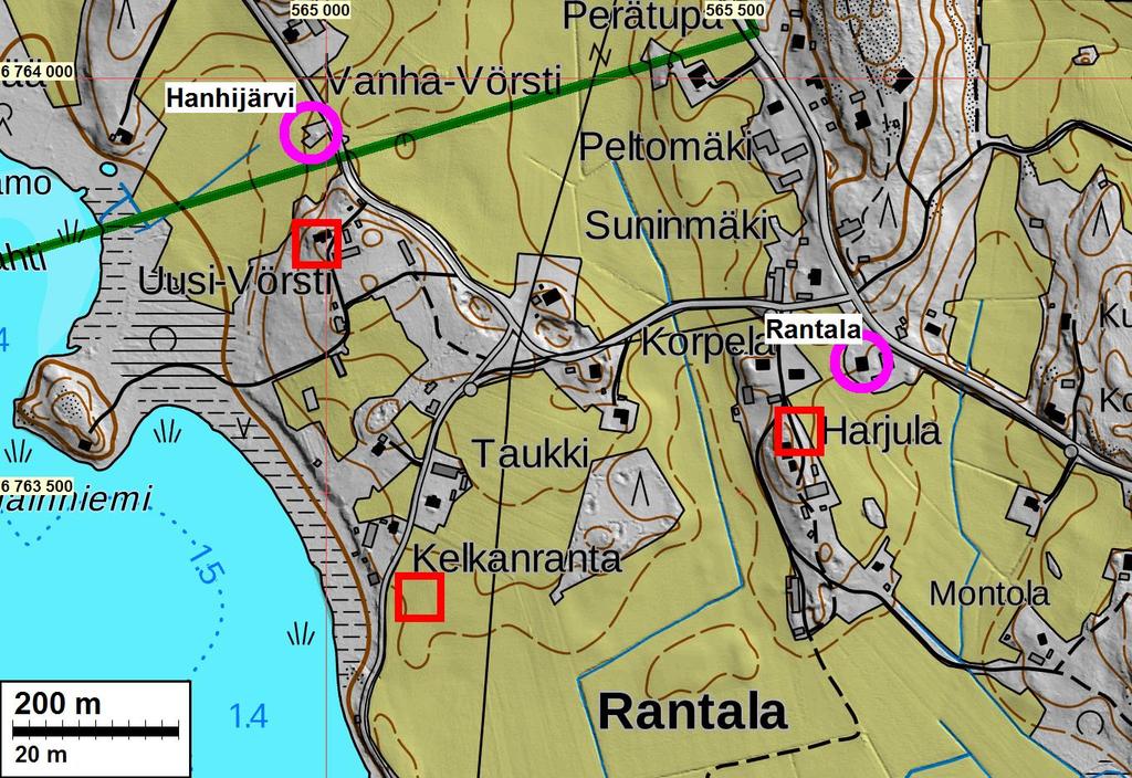 Sinipunaisella ympyröillä v.