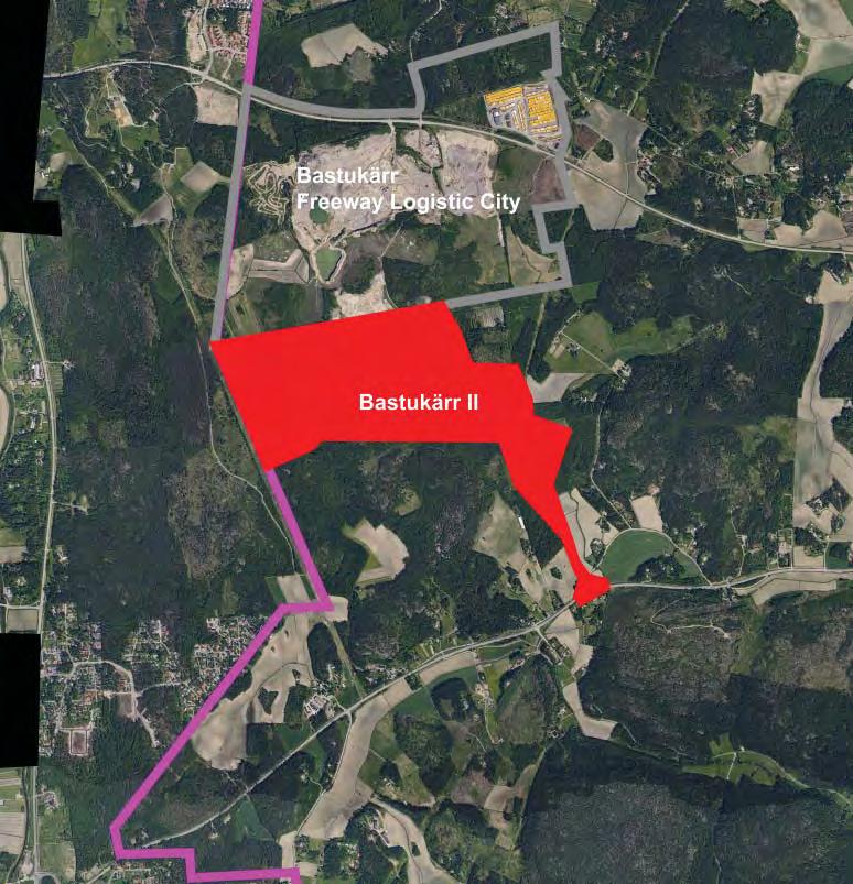 BA 2 Bastukärr II:n työpaikka-alueen asemakaava, Martinkylä BA 2 Detaljplan för Bastukärr II