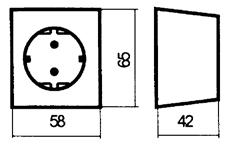 1-osaiset IP44