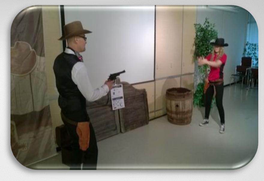 WILD WEST Länkkärikisat ulkona ja sisällä Hinta 55 /hlö, minimiveloitus 10 hlön mukaan, eli 550. Kesto n 2 h. Ryhmäkoko 5-20 hlöä.