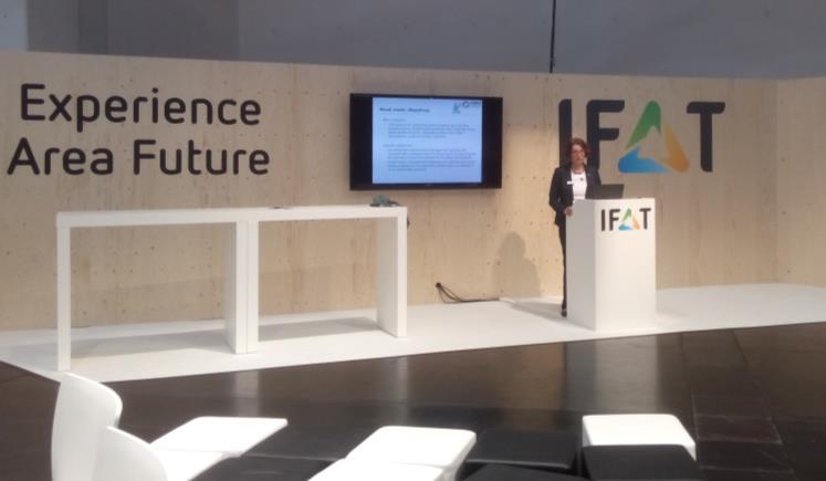 MATKARAPORTTI Maiju Tiiri Satakuntalainen vähähiilisen biotalouden osaamiskeskittymä -hankkeen vierailukohde IFAT 2018 - The World's Leading Trade Fair for Water, Sewage, Waste and Raw Materials