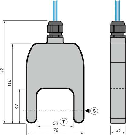 3G 10/57 3.3.3. Mitat idoil-oil öljyanturi A B S Mittauselektrodi Referenssielektrodi