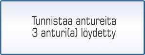 Asennus- ja käyttöohje idoil-d30 19/55 Riippuen montako anturia keskusyksikköön on kytketty, tulee näytölle esim. ilmoitus: Tunnistaa antureita, 3 anturi(a) löydetty.