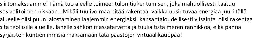 Sähköpostilla tulleen mielipiteen liitteenä on lisäksi sama asiakirja kuin kohdassa 2.7 esitelty Joutsijärven kyläyhdistys ry:n mielipide.