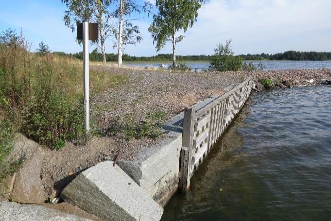 Satama oli toiminut Kallioistenniemen alueella tuolloin vuoden.