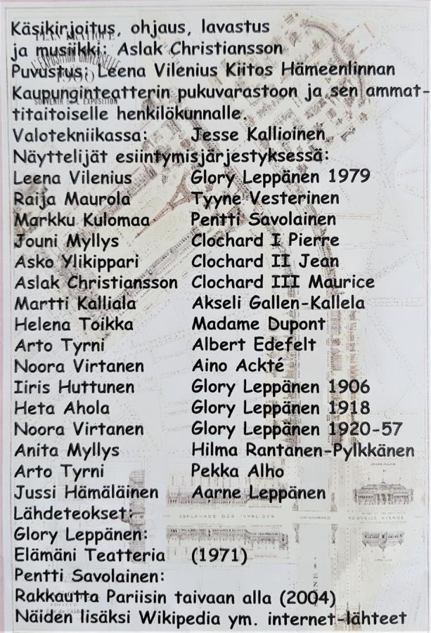 Glory kuoli äkilliseen sairauskohtaukseen 1979