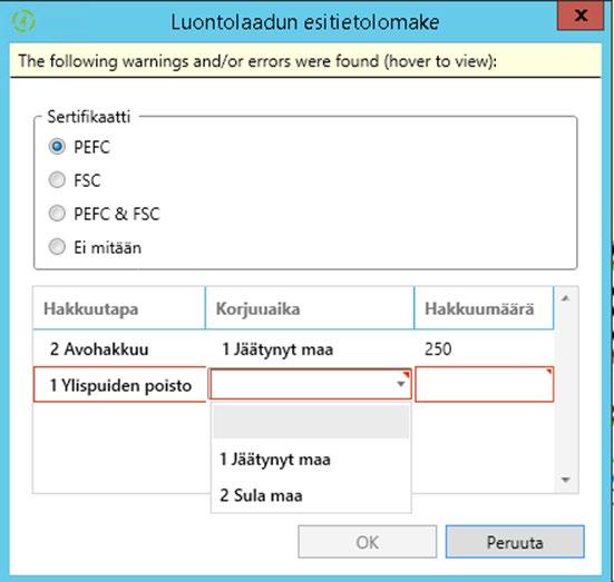 6 (66) Suomen metsäkeskus lähettää arvioinneista kohdekohtaisen palautteen arviointi- kohteiden metsänomistajille.