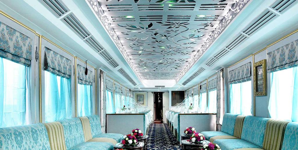 Intian matka Palace on Wheels junalla maharadžojen tyyliin Nauti ylellisen