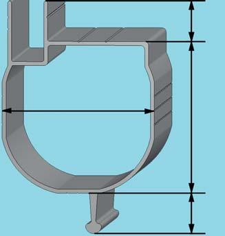 Rakenne jäykistetään vaaka-, pysty- ja vinotukien avulla. Portin täytevaihtoehdot ovat: 1. Alumiiniverkko (langan paksuus 3,1 mm) 2.