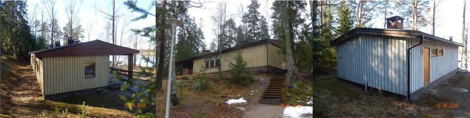 Saunarakennus Saunarakennus on kooltaan noin 52 m². Saunarakennus on valmistunut vuonna 1969 ja sitä on kunnostettu 1979 ja 2007. Talousrakennus Talousrakennus on kooltaan noin 85 k-m².