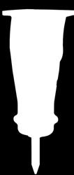 Työpaino, kg 90 110 150 230 Iskuluku, ppm 1000-2600 600-3200 800-3000 700-2600 Käyntipaine, bar 80-130 95-150 90-150 100-170 Öljyvirtaus, l/min 15-33