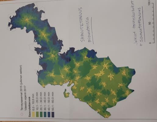 Mitä muuta meneillään Paikkatiedon hyödyntäminen palveluverkon pohjaksi Yhteistyö Oulun yliopiston maantieteen laitoksen ja kauppakorkeakoulun kanssa