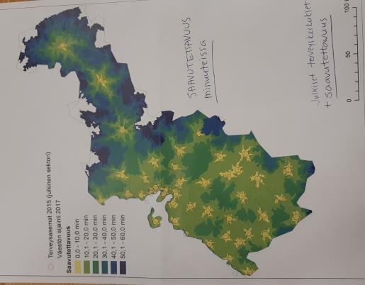 Mitä muuta meneillään Paikkatiedon hyödyntäminen palveluverkon pohjaksi Yhteistyö Oulun yliopiston maantieteen laitoksen ja kauppakorkeakoulun kanssa