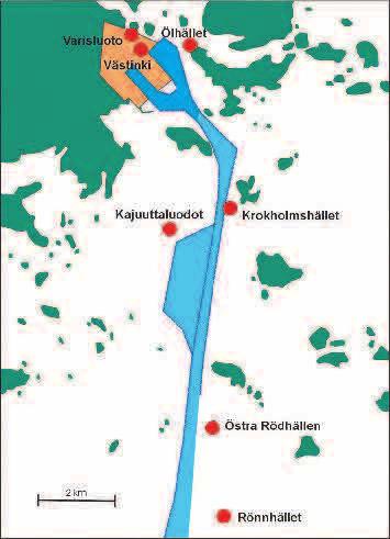 Tutkimusalueeseen kuuluivat metsä- ja kosteikkolintujen kartoitusalueet alkaen lännessä Mustavuoresta ja päättyen idässä Sipoon puolelle Karlvikiin (kuva 1).