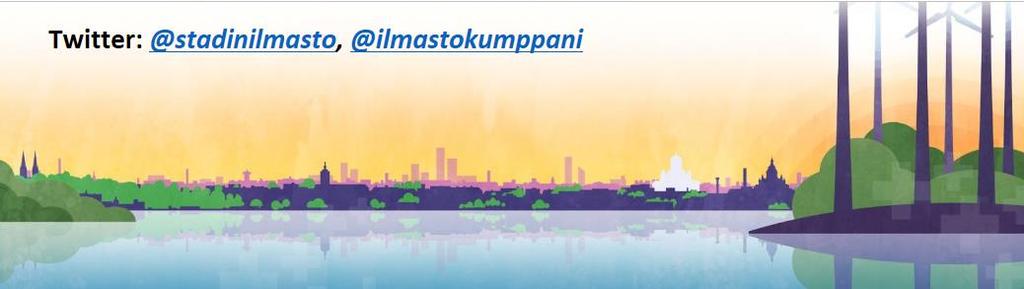 Kiitos! Helsingin ilmastotyö ja Hiilineutraali Helsinki 2035 toimenpideohjelman valmistelutyön aineisto www.