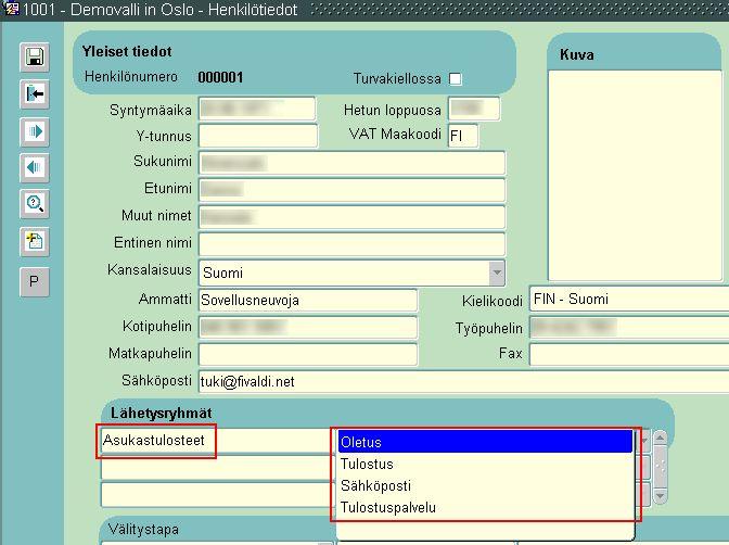 7(19) 6 Viesti-näkymä 6.1 Lähettäjäyritys Valitaan yritys jonka nimissä tiedotteet lähetetään.