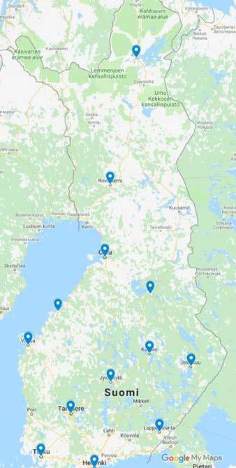 Osaamiskuvaukset Osaamiskuvaukset (lähi- ja sairaanhoitaja sekä lääkäri) palliatiivisen ja saattohoidon perus- (A) ja erityistasoille (B,C) Kaikkien AMK alueilla moniammatillisia työelämän työpajoja