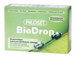 Säilöntä-aineettomia BioDrop kostutustippoja kannattaa käyttää, jos olet yliherkkä säilytysaineille, käytät piilolinssejä tai haluat nähdä heti hyvin tipan tiputtamisen jälkeen.